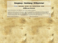 dangberg.info Webseite Vorschau