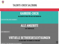 talentecheck-salzburg.at Webseite Vorschau