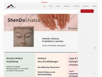 shendo-shiatsu-schule.de Webseite Vorschau
