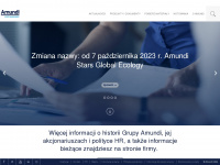 amundi.pl Webseite Vorschau