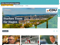 cdu-fraktion-hagen.de Webseite Vorschau