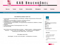 kab-bruchkoebel.de Webseite Vorschau