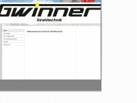 gwinner-strahltechnik.de Webseite Vorschau
