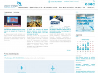 clusterenergia.com Webseite Vorschau