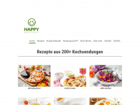 happy-mahlzeit.com Webseite Vorschau
