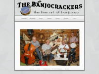 banjocrackers.ch Webseite Vorschau