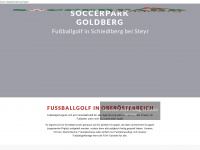 soccerpark-goldberg.at Webseite Vorschau
