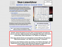 skat-listenfuehrer.de Webseite Vorschau