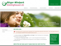 bürger-windpark-amelinghausen.de Webseite Vorschau