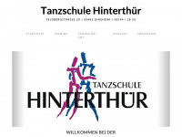 tanzschule-hinterthuer.de Webseite Vorschau