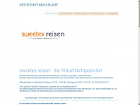 sweetex-reisen.de Webseite Vorschau