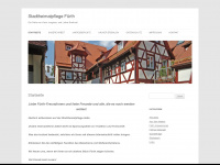 stadtheimatpflege-fuerth.de Webseite Vorschau