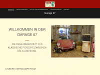 garage67.com Webseite Vorschau