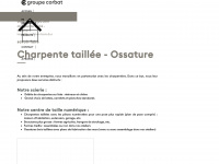construction-ossature-bardage-bois-jura.ch Webseite Vorschau
