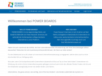 power-boards.de Webseite Vorschau