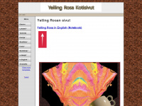 yellingrosa.com Webseite Vorschau