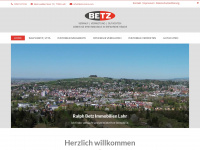 betz-immo.com Webseite Vorschau