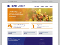 pinel-medizin.de Webseite Vorschau