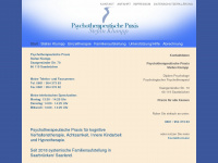 psychotherapie-stefan-klumpp.de Webseite Vorschau