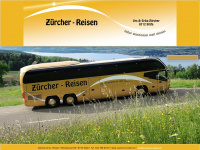 zuercher-reisen.ch Webseite Vorschau