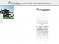 forsthaus-strobl.at Webseite Vorschau