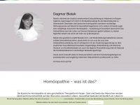 heilpraktikerin-bialek.de Webseite Vorschau