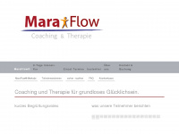maraflow.de Webseite Vorschau
