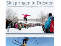 skispringen-dresden.de Webseite Vorschau