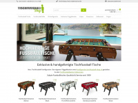 tischfussball-shop.ch Webseite Vorschau
