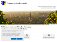 vg-deidesheim.de Webseite Vorschau