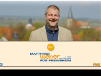 matthiasweber.info Webseite Vorschau