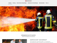 brandschutznord.de Webseite Vorschau