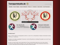 tanzsportstudio.de Webseite Vorschau