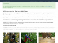 kletterwaldluetzen.de Webseite Vorschau