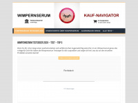 wimpernserum24.org Webseite Vorschau