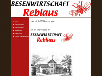 besenwirtschaft-reblaus.de Webseite Vorschau