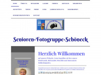 senioren-fotogruppe-schoeneck.de Webseite Vorschau