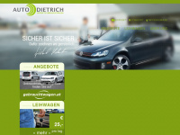 auto-dietrich.at Webseite Vorschau
