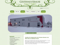 gaestehaus-krause.at Webseite Vorschau