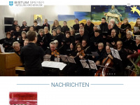 kirchenmusik-bistum-speyer.de Webseite Vorschau