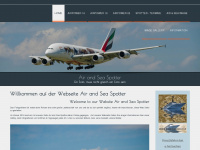 air-sea-spotter.eu Webseite Vorschau