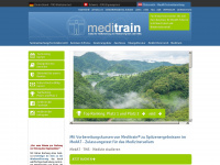medat-testvorbereitung.at Webseite Vorschau