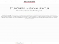 studio-werk.de Webseite Vorschau