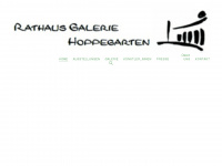 rathaus-galerie-hoppegarten.de Webseite Vorschau