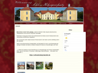 schloss-hohenpriessnitz.de Webseite Vorschau