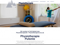 physiotherapie-pulsnitz.de Webseite Vorschau