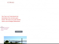 restaurant-corali.de Webseite Vorschau