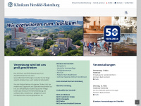 klinikum-hersfeld-rotenburg.de Webseite Vorschau