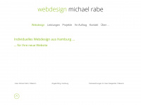 webdesign-michael-rabe.de Webseite Vorschau