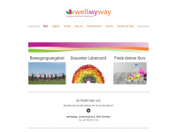 wellmyway.ch Webseite Vorschau